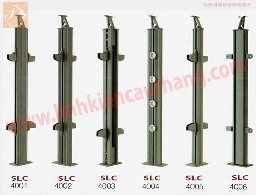 Trụ lan can cầu thang hợp kim nhôm SLC4001, SLC4002, SLC4003, SLC4004, SLC4005, SLC4006